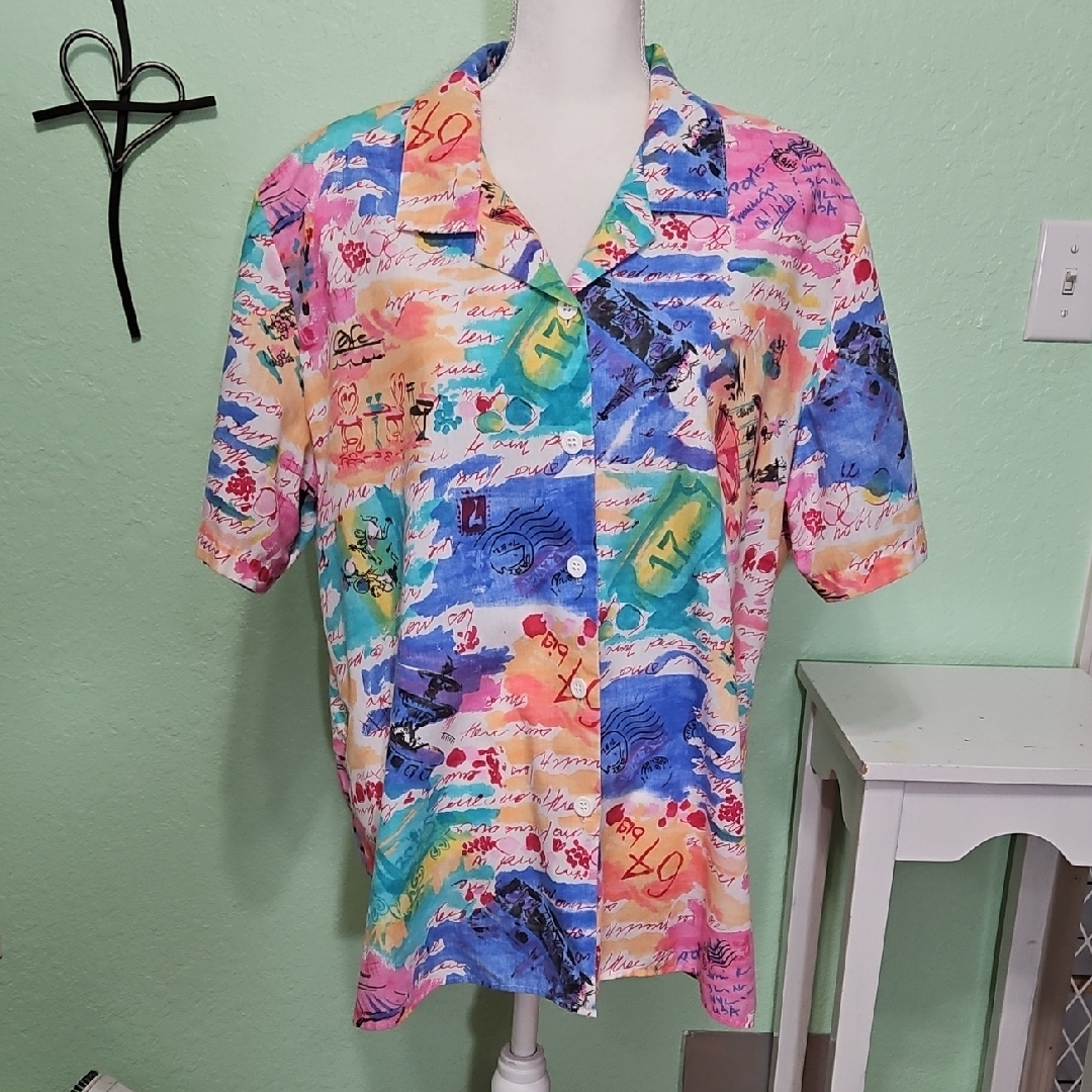 Cricket Lane Button Down Blouse